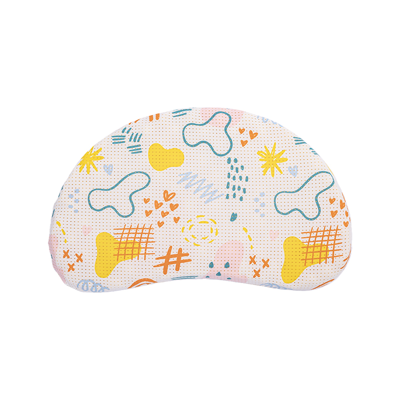 Flower Color Wavy Bean Pillow