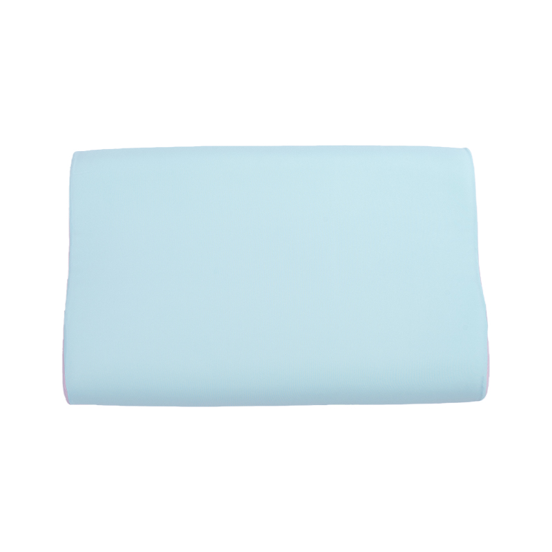Blue Adult High and Low Pillow