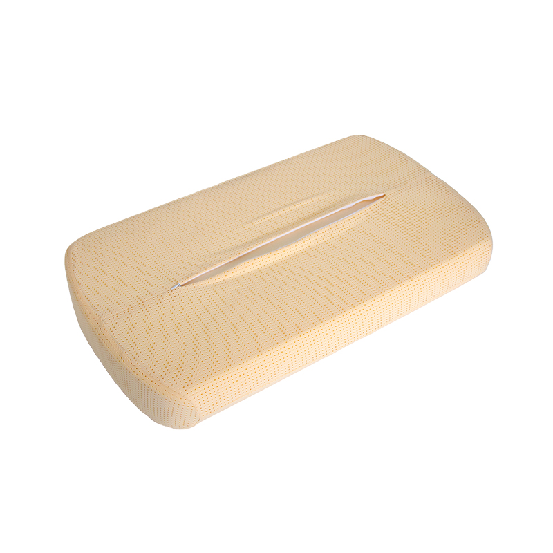 Beige Wave Growth Pillow